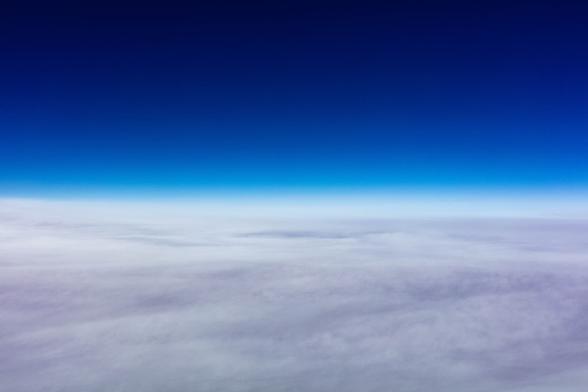 picturesque blue sky with clouds