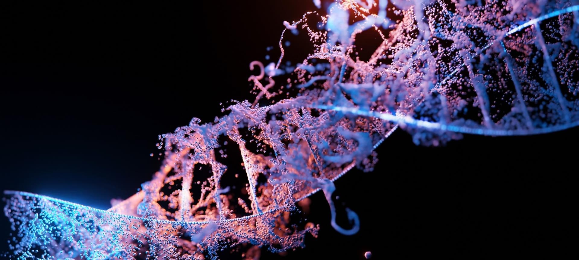 digital rendering of DNA