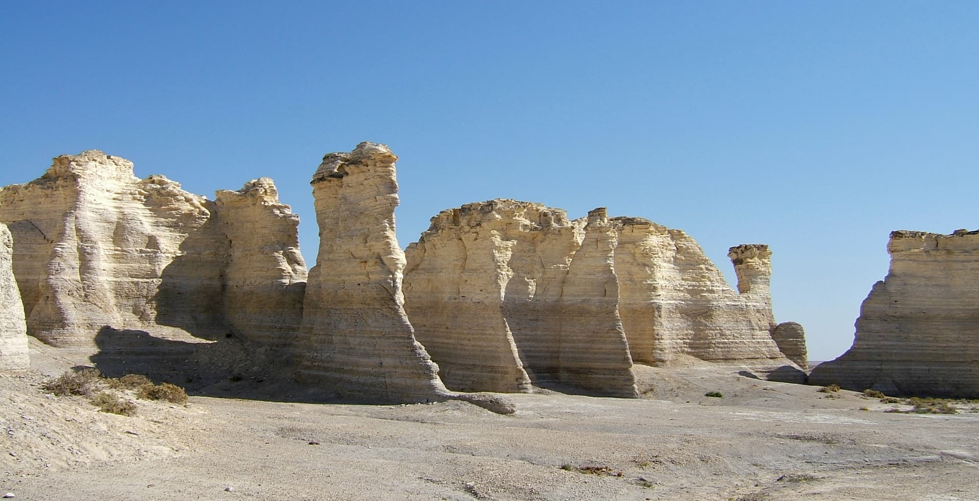 water levels on rock