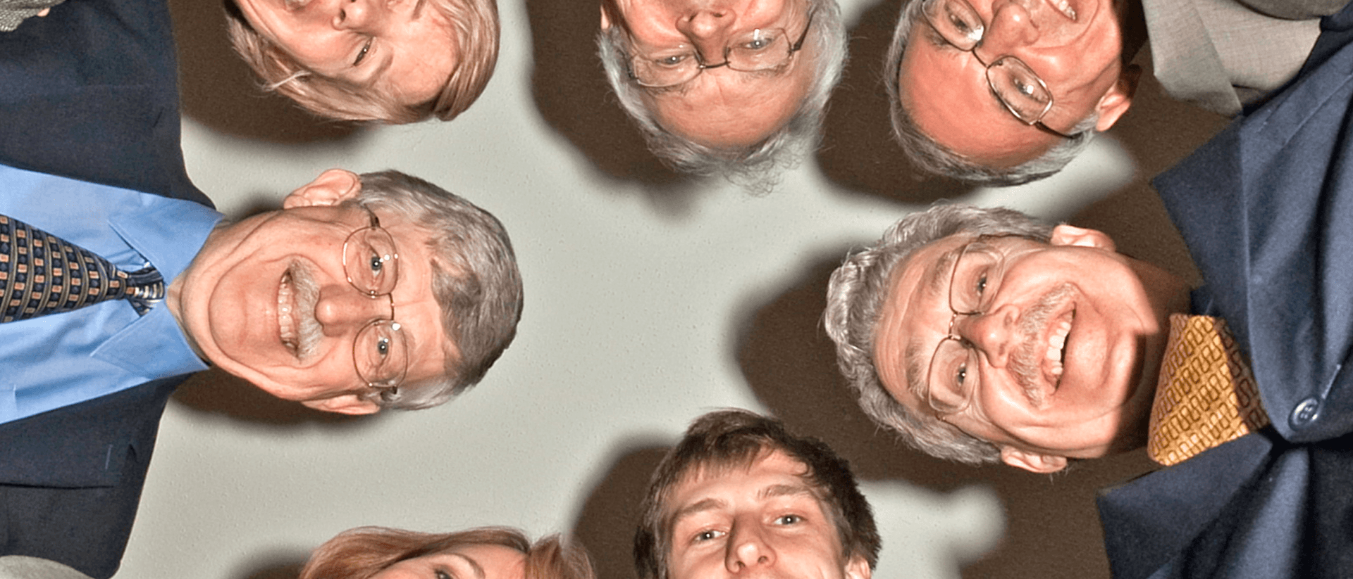 Francis Collins and members of the original BioLogos team!