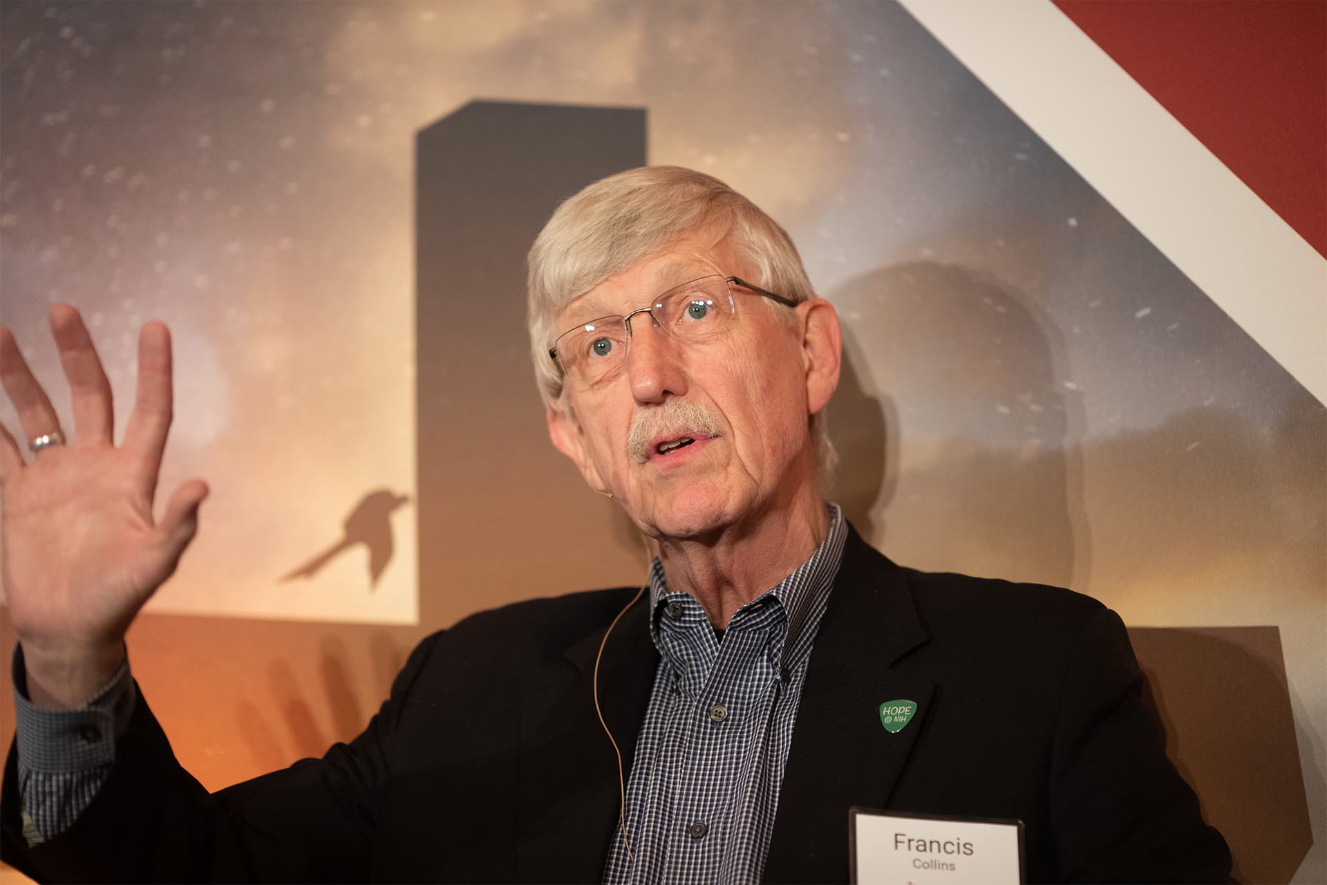 Francis Collins speaking at BioLogos Conference in 2019