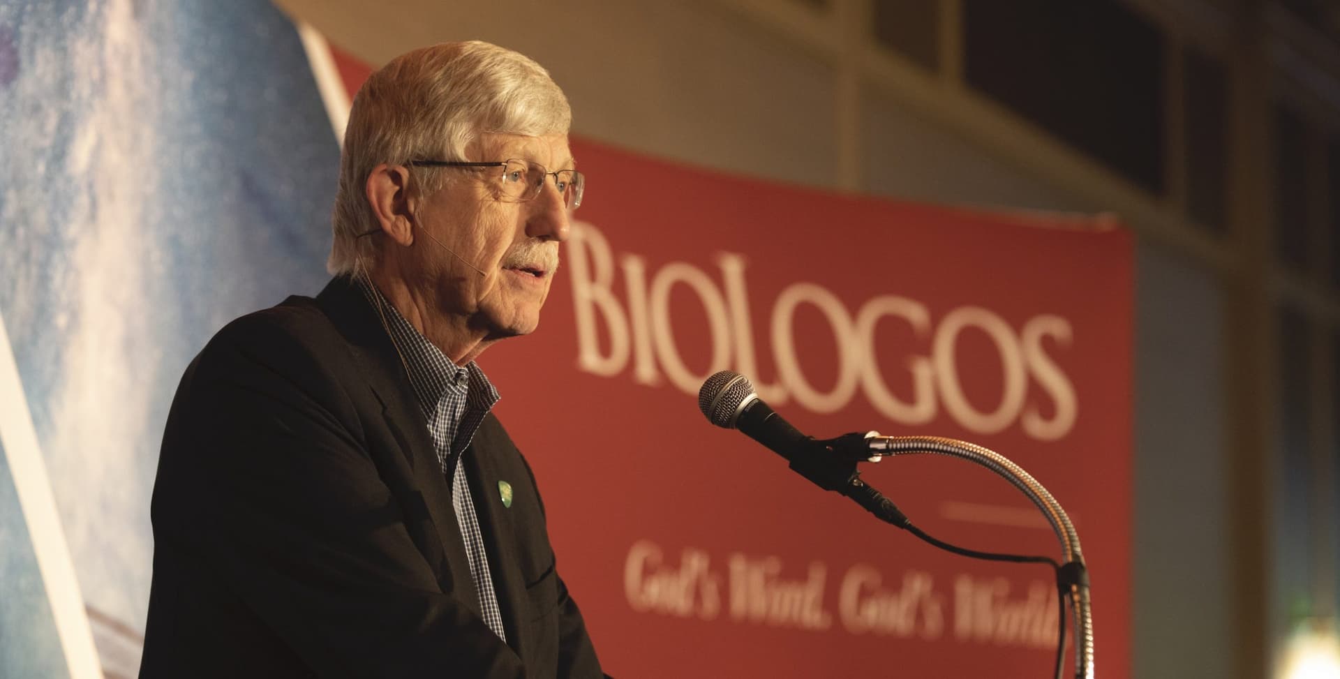 Francis Collins speaks at the 2019 BioLogos Conference