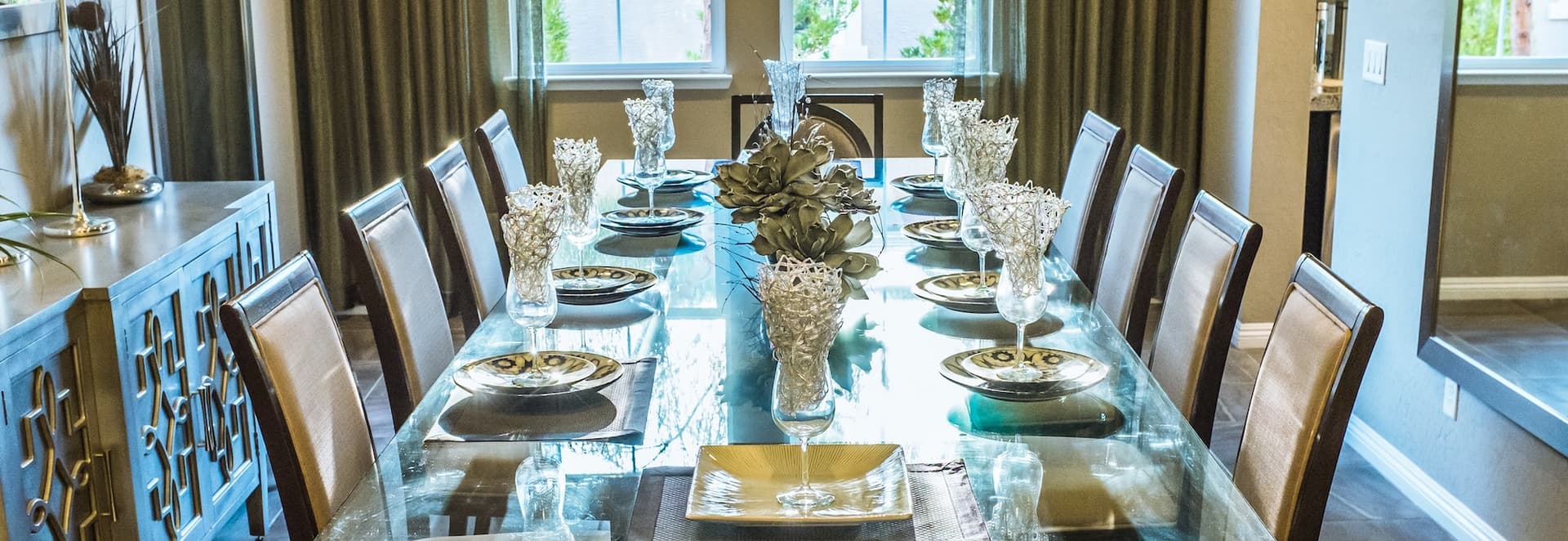 set dining room table