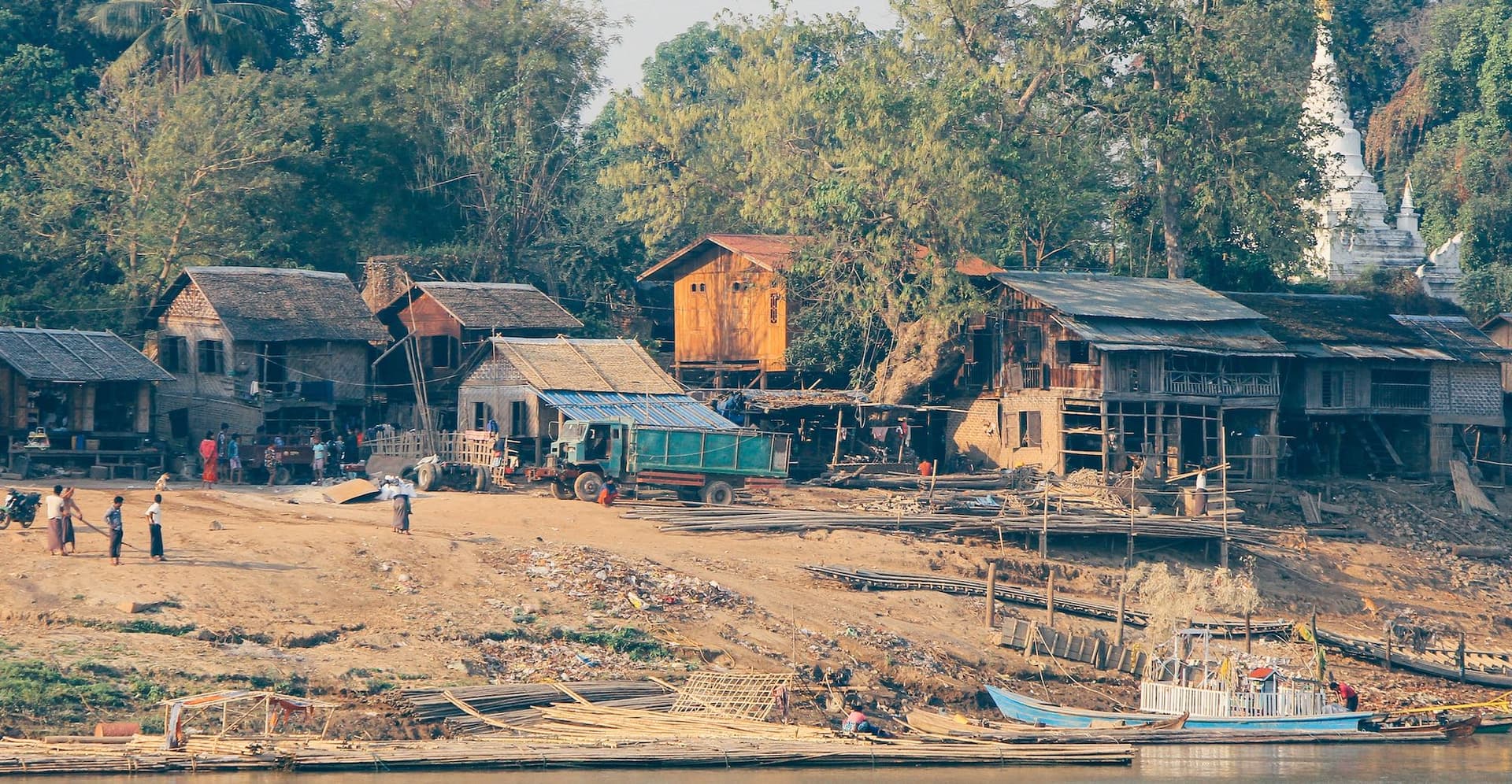 village of myanmar