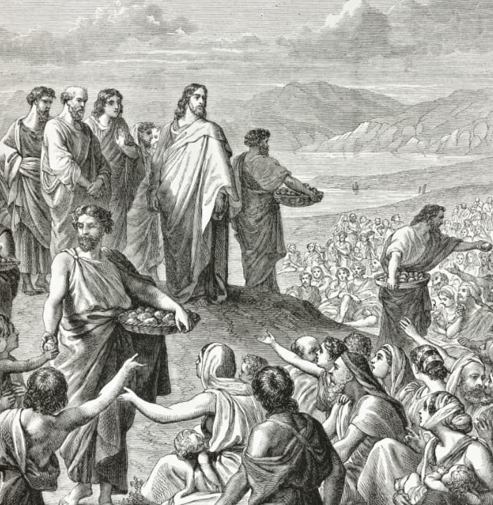 Jesus Feeds The 5,000