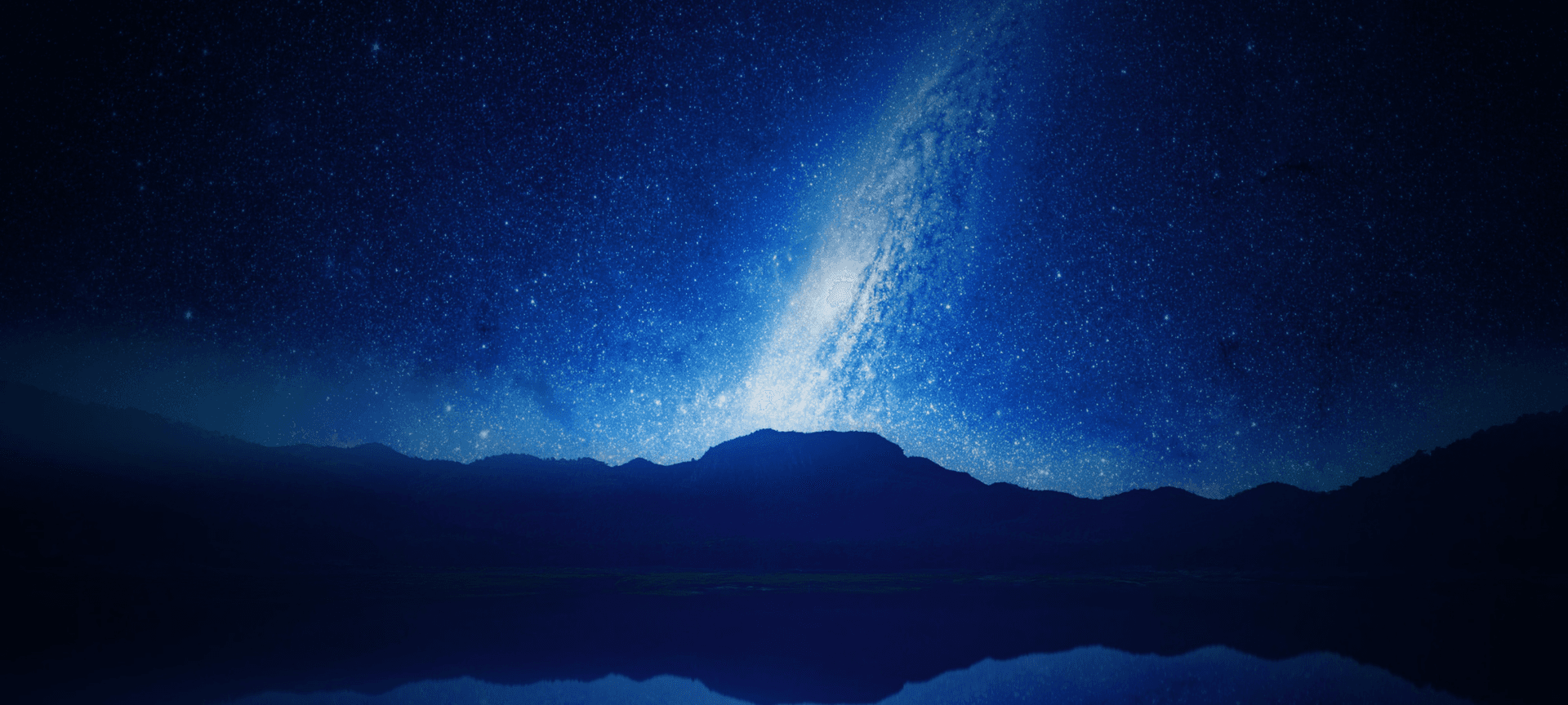 A star studded night sky framed