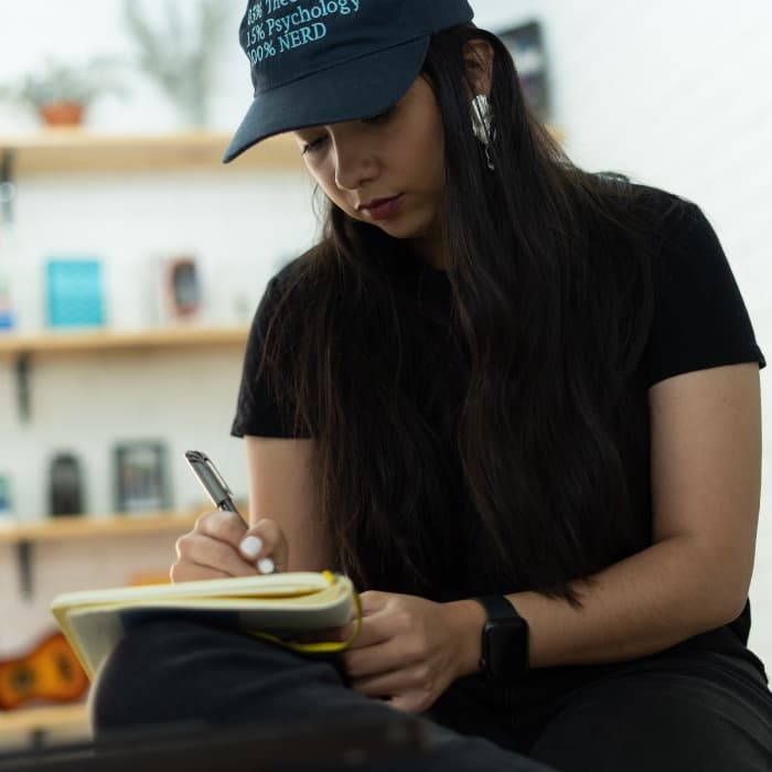 Ana Avila writing