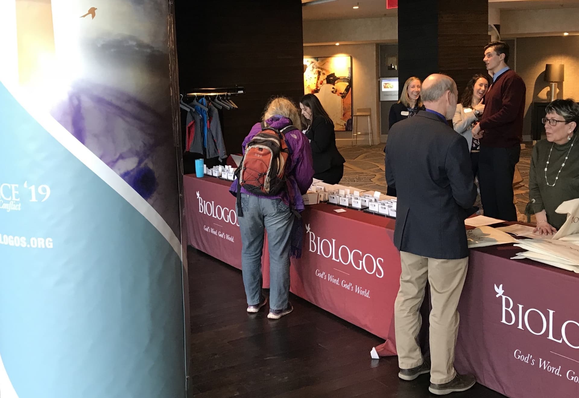 BioLogos Staff Helps At Conference