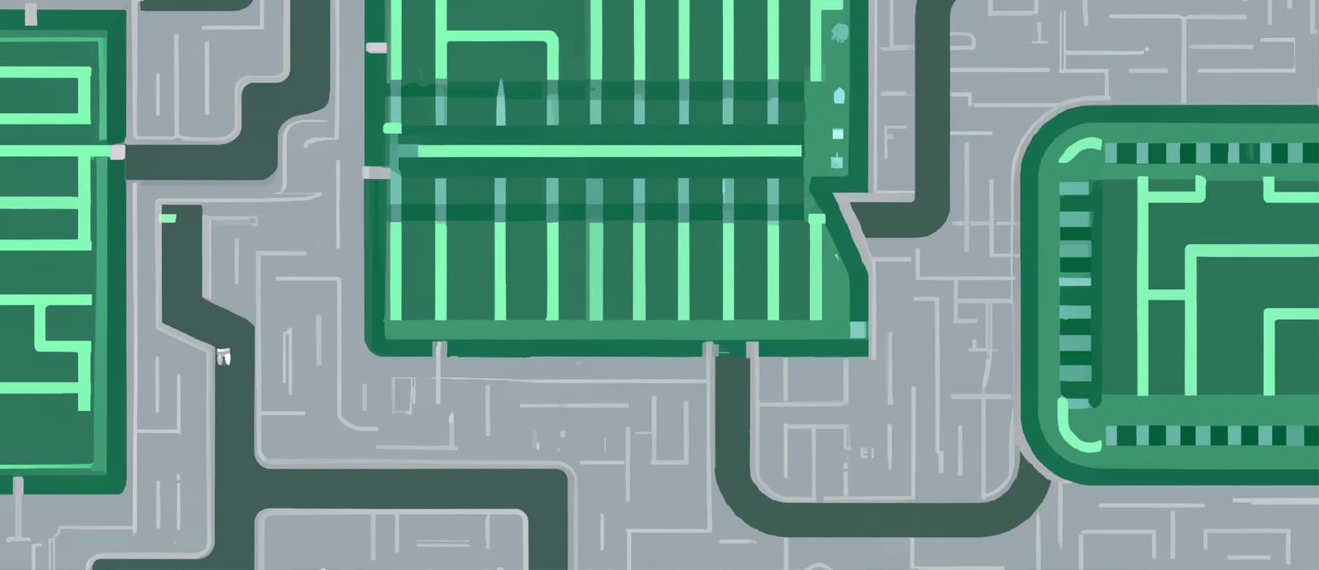 abstract design of computer chip