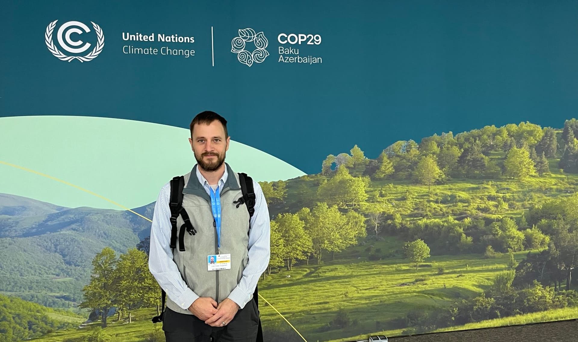 Colin at COP29
