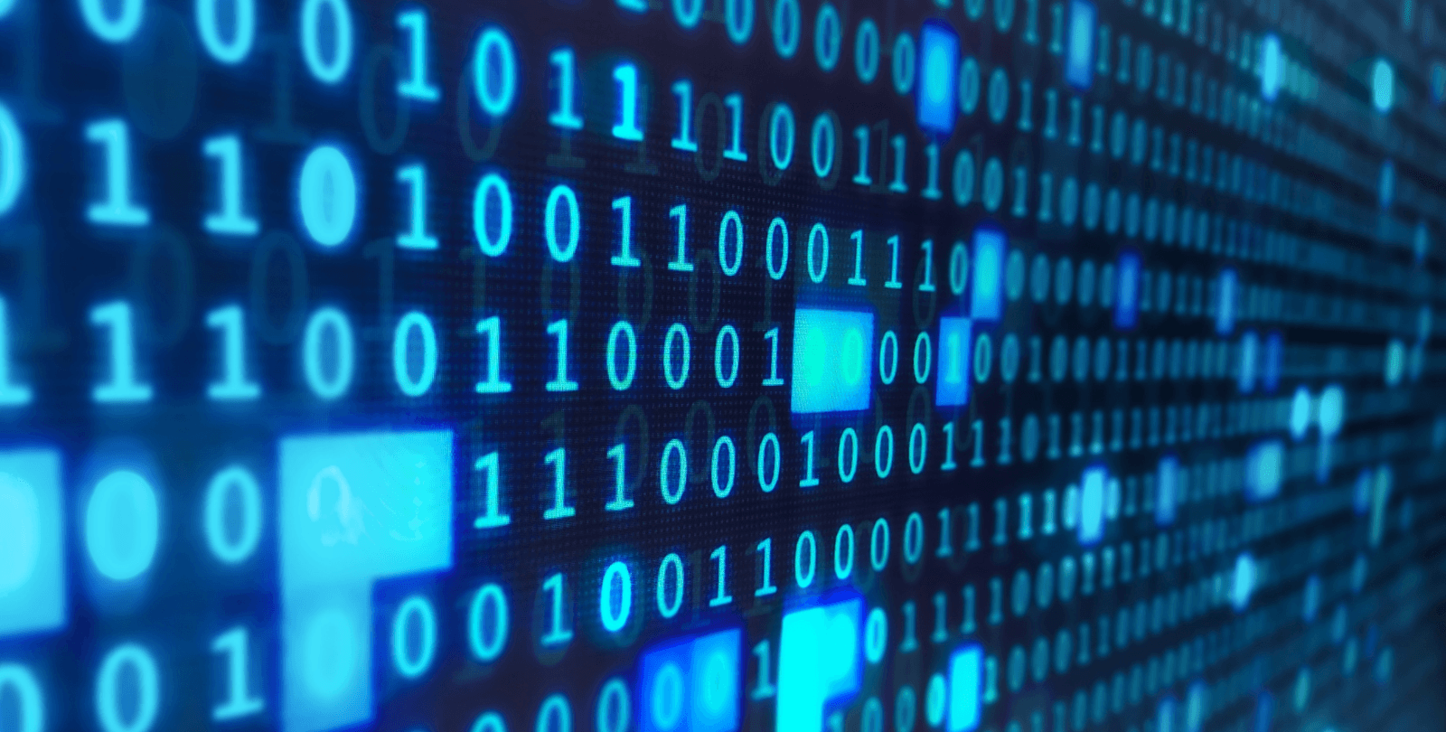 Image of binary code.
