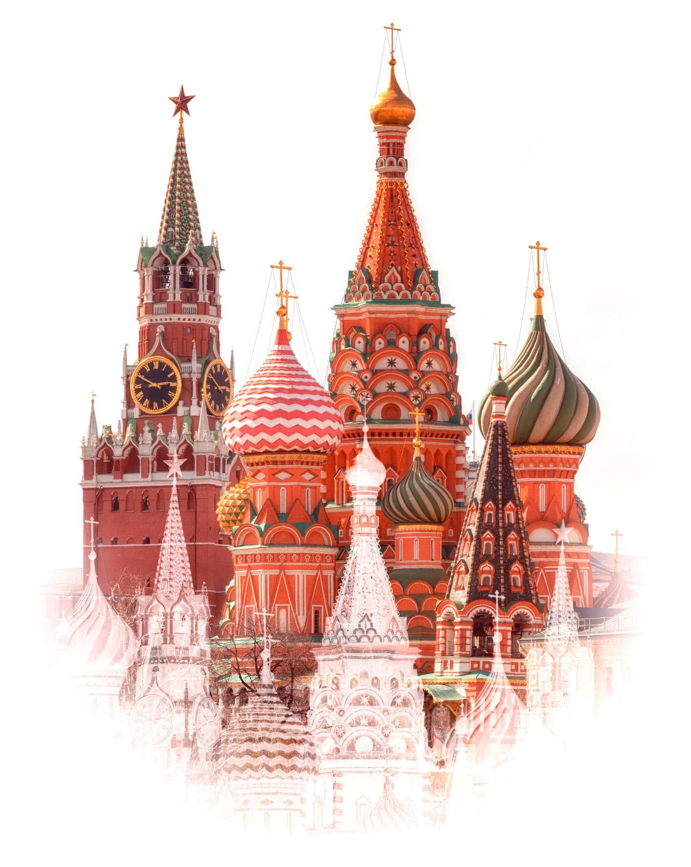 St Basil's cathedral in moscow